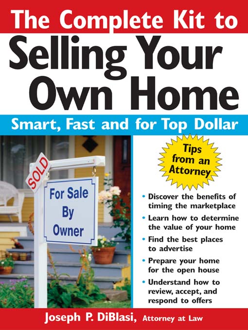 Title details for Complete Kit to Selling Your Own Home by Joseph P. DiBlasi - Available